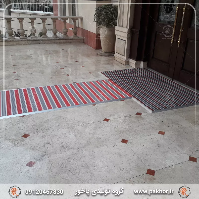 پادری آلومینیومی شیار دار یک سانتی کد M2